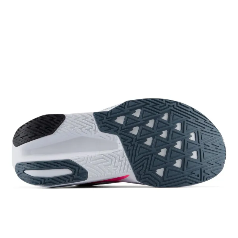 Buty biegowe damskie New Balance FuelCell Rebel v5 shadow blue/pink heat