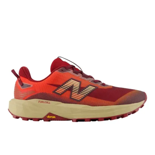 Buty biegowe męskie New Balance FuelCell Rebel Trail maple/neo flame
