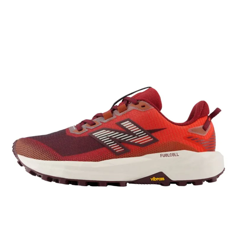 Buty biegowe damskie New Balance FuelCell Rebel Trail podium red/neo flame