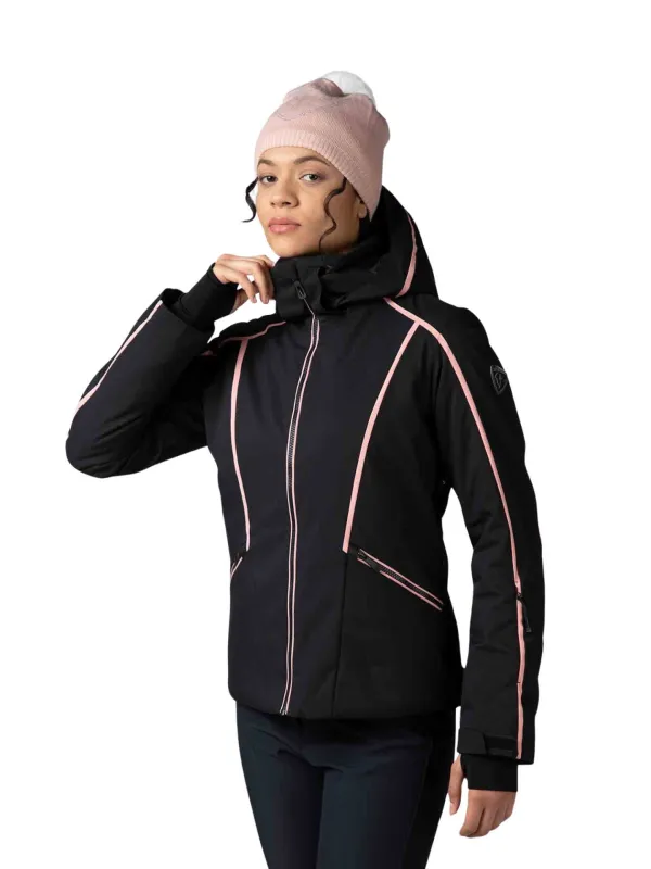 Kurtka narciarska Rossignol W Flat czarna