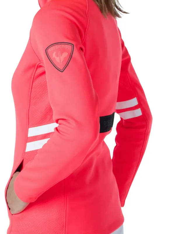 Bluza Rossignol W Hero Classique Clim red