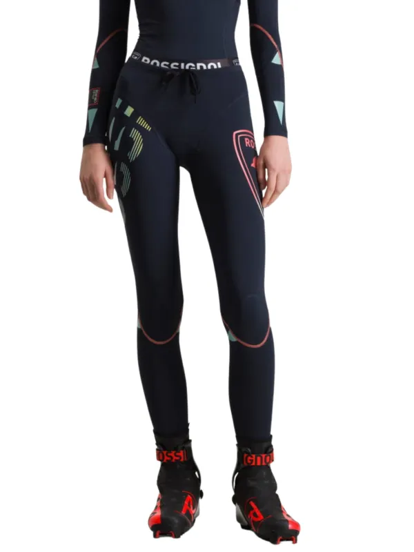 Legginsy Rossignol W Infini Compression Race navy