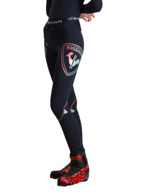 Legginsy Rossignol W Infini Compression Race navy