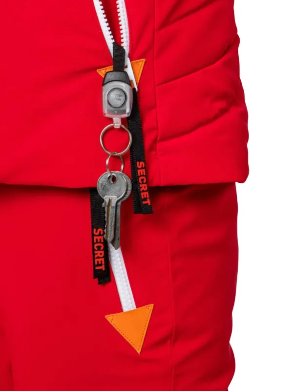 Kurtka narciarska Rossignol JCC damska W Pilot Down JKT czerwona