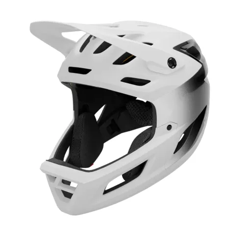 Kask rowerowy full face GIRO Coalition Spherical matte white/gloss black
