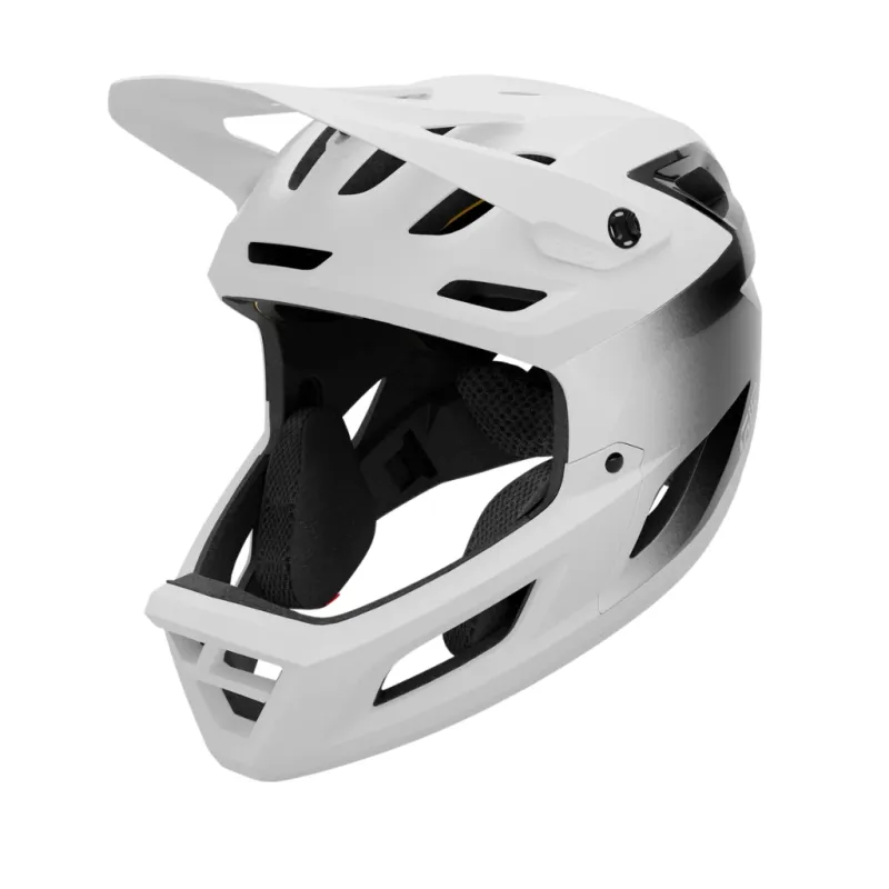 Kask rowerowy full face GIRO Coalition Spherical matte white/gloss black