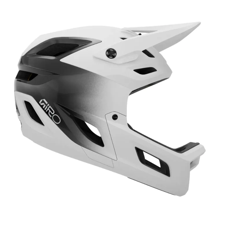 Kask rowerowy full face GIRO Coalition Spherical matte white/gloss black