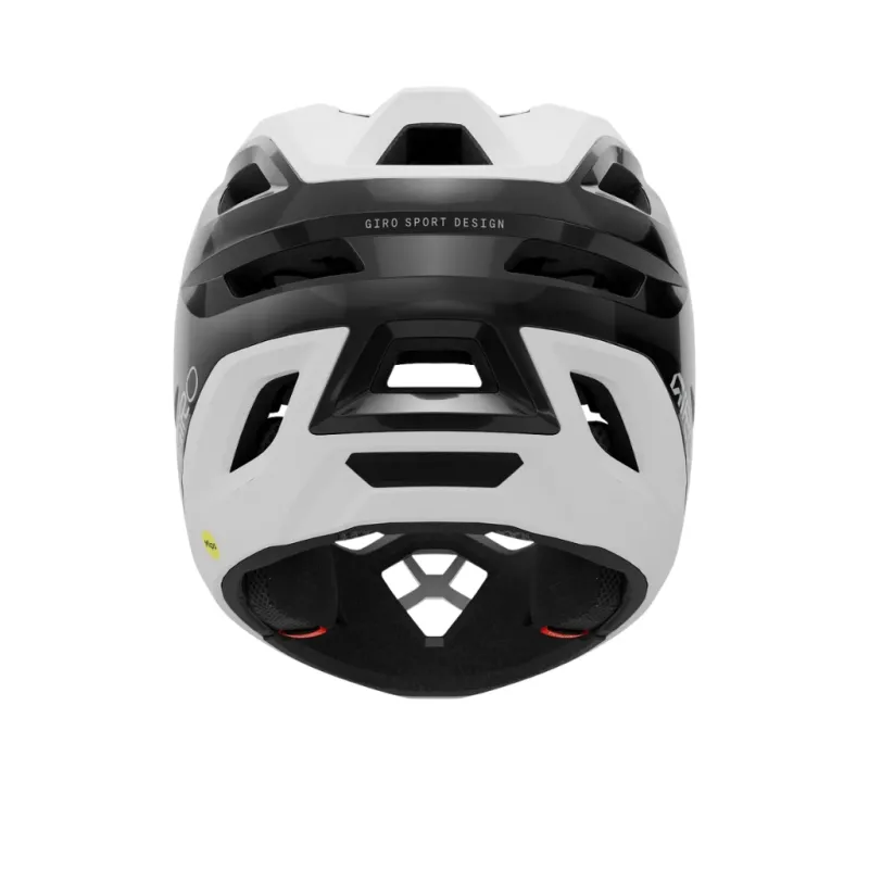 Kask rowerowy full face GIRO Coalition Spherical matte white/gloss black