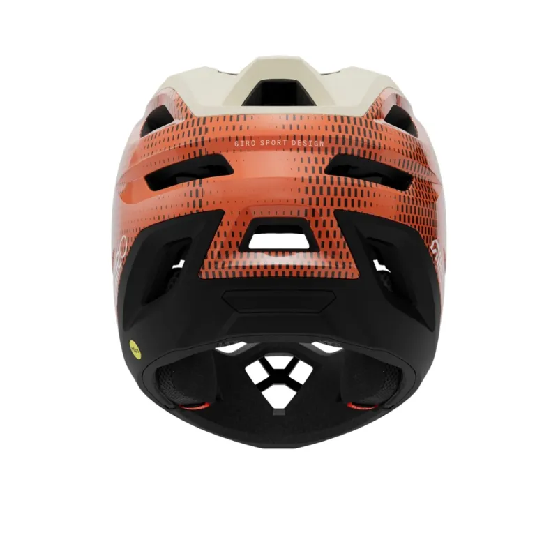 Kask rowerowy full face GIRO Coalition Spherical motion orange
