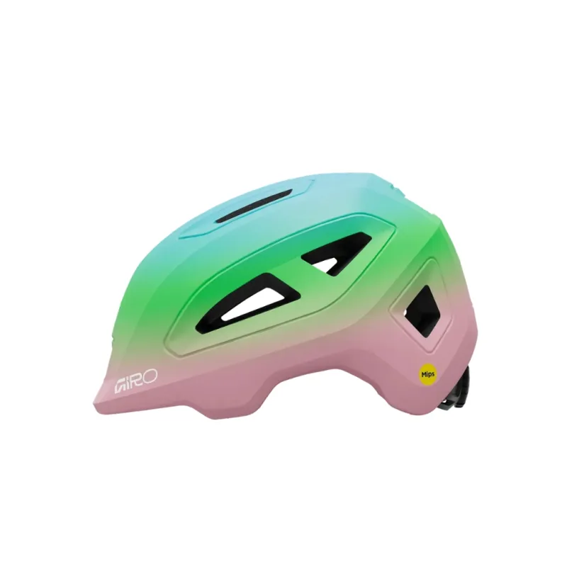 Kask rowerowy dziecięcy GIRO Scamp Mips II matte pink/green
