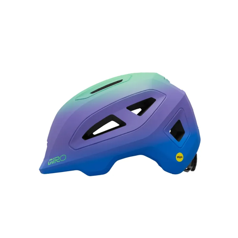 Kask rowerowy dziecięcy GIRO Scamp Mips II matte blue/green