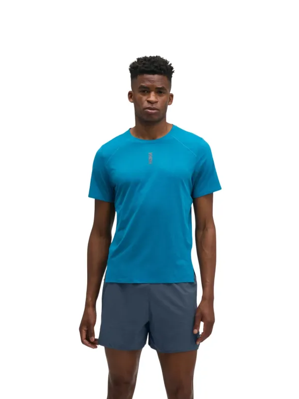 Koszulka męska HOKA EveryRun night glow blue