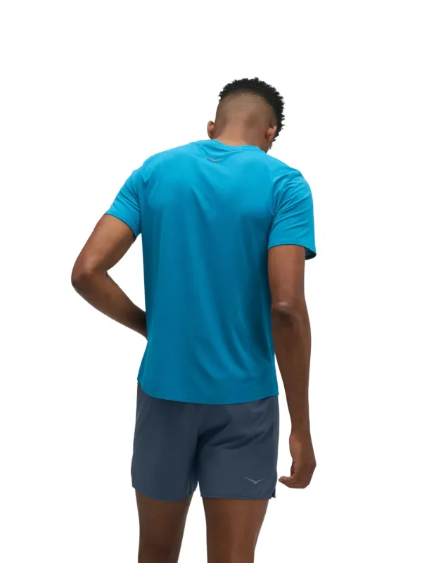 Koszulka męska HOKA EveryRun night glow blue