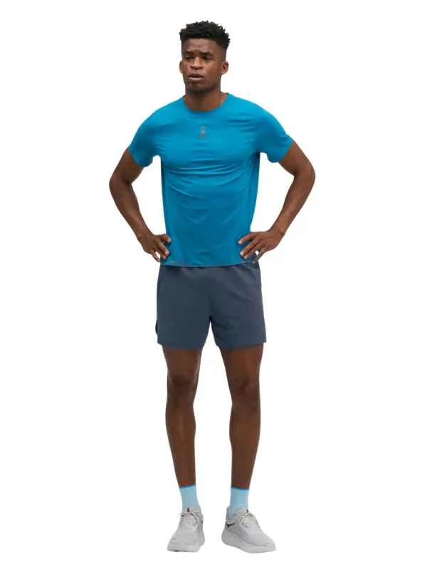 Koszulka męska HOKA EveryRun night glow blue