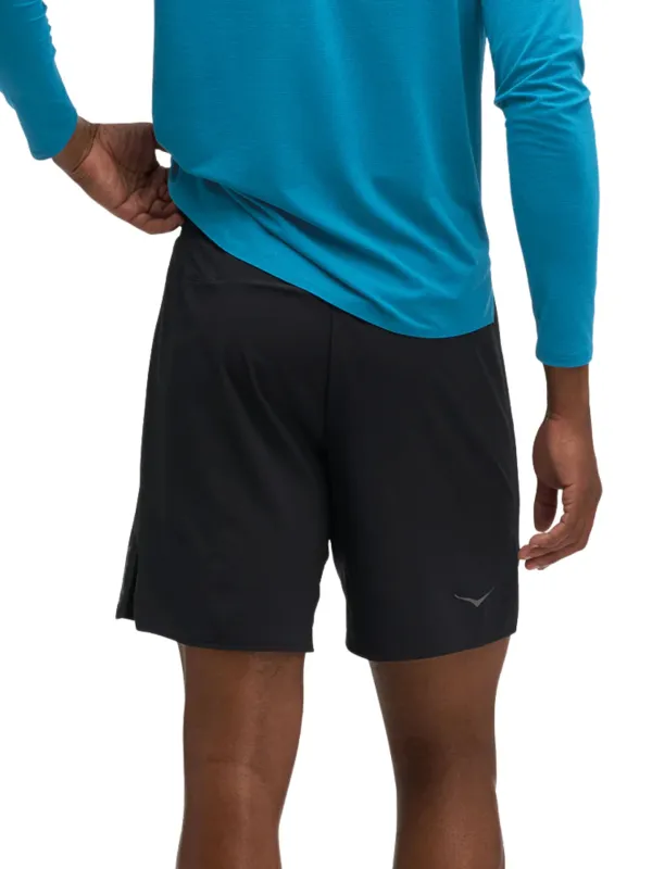 Spodenki męskie HOKA Glide Short 7'' 2in1 black