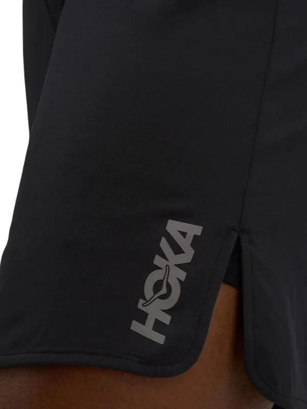 Spodenki męskie HOKA Glide Short 7'' 2in1 black