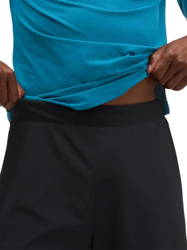 Spodenki męskie HOKA Glide Short 7'' 2in1 black