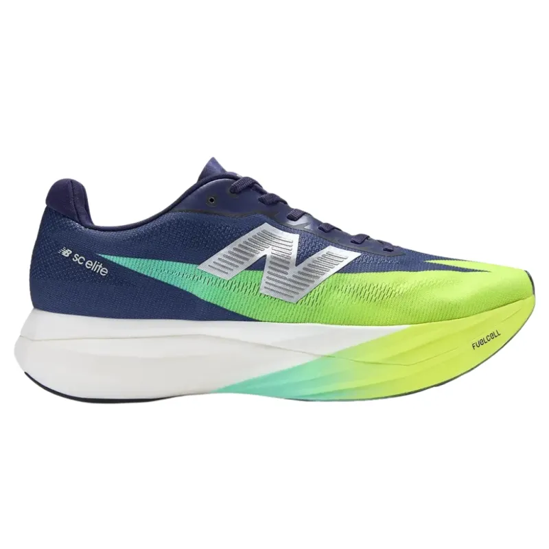 Buty biegowe męskie New Balance FuelCell SC Elite V5 navy blue