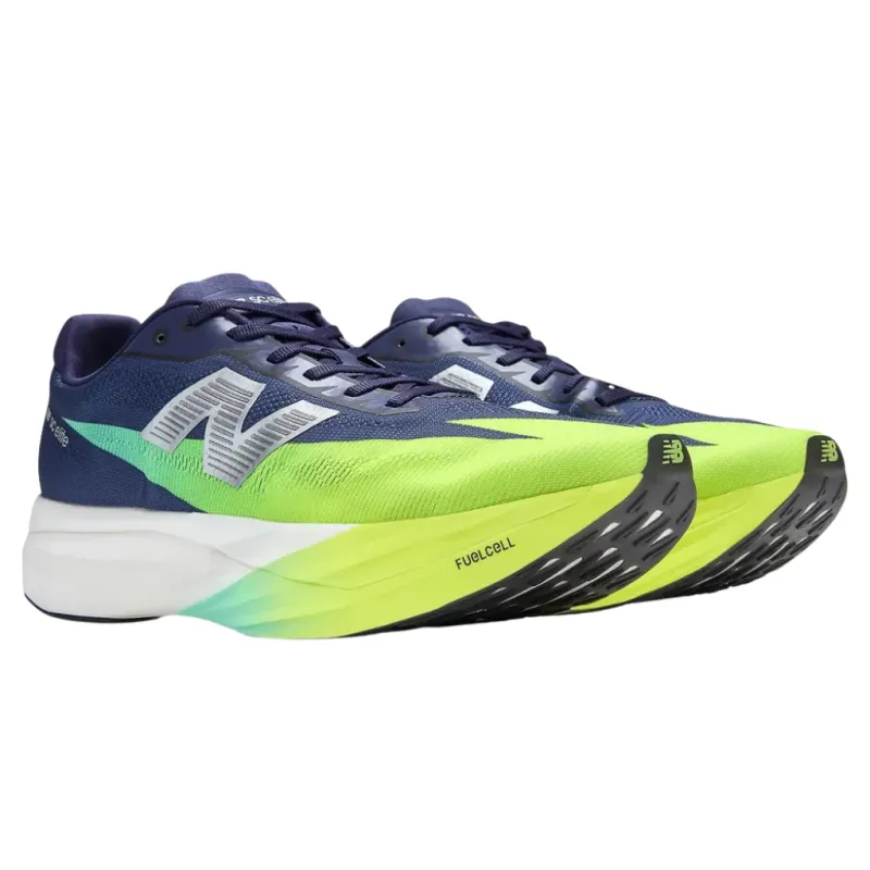 Buty biegowe męskie New Balance FuelCell SC Elite V5 navy blue