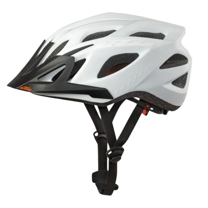 Kask rowerowy KTM Factory Line white matt/white glossy