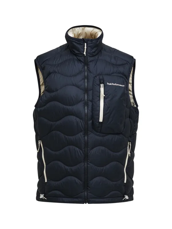 Kamizelka Peak Performance puchowa męska Helium Utility Down Vest black/sand fog