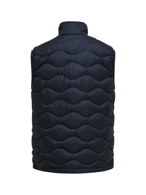 Kamizelka Peak Performance puchowa męska Helium Utility Down Vest black/sand fog