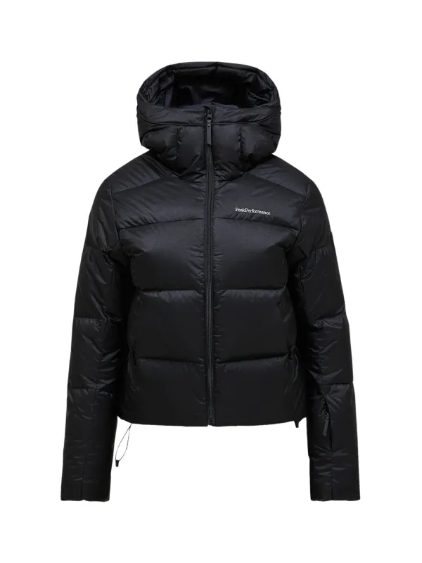 Kurtka narciarska damska Peak Performance Glissade Down Ski black
