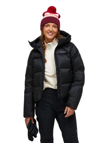 Kurtka narciarska damska Peak Performance Glissade Down Ski black