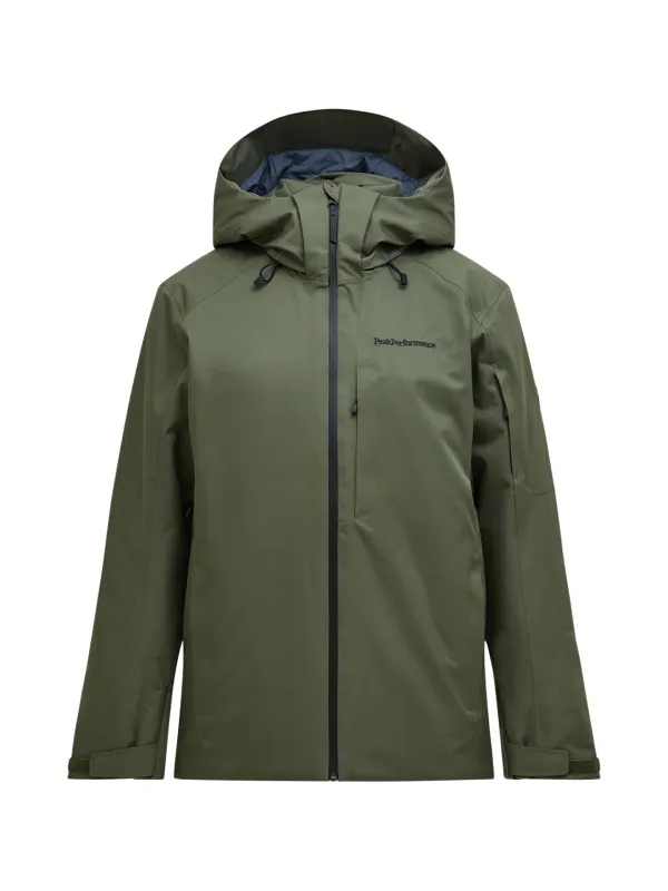 Kurtka narciarska męska Peak Performance Maroon HIPE® 2L Insulated Shell pine needle