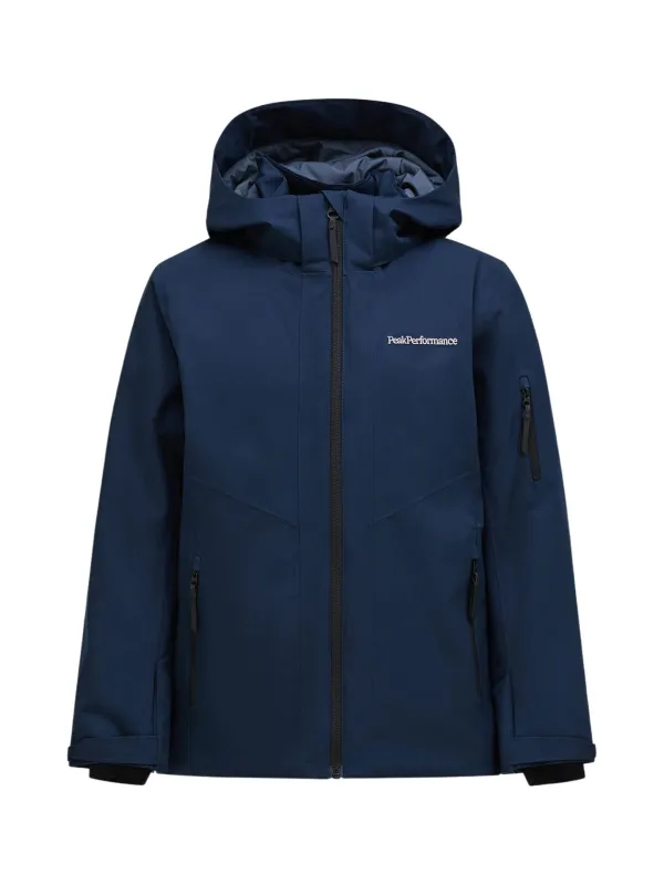 Kurtka narciarska dziecięca Peak Performance Maroon HIPE® 2L Insulated Shell blue shadow