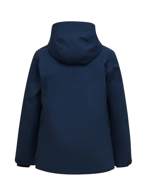 Kurtka narciarska dziecięca Peak Performance Maroon HIPE® 2L Insulated Shell blue shadow