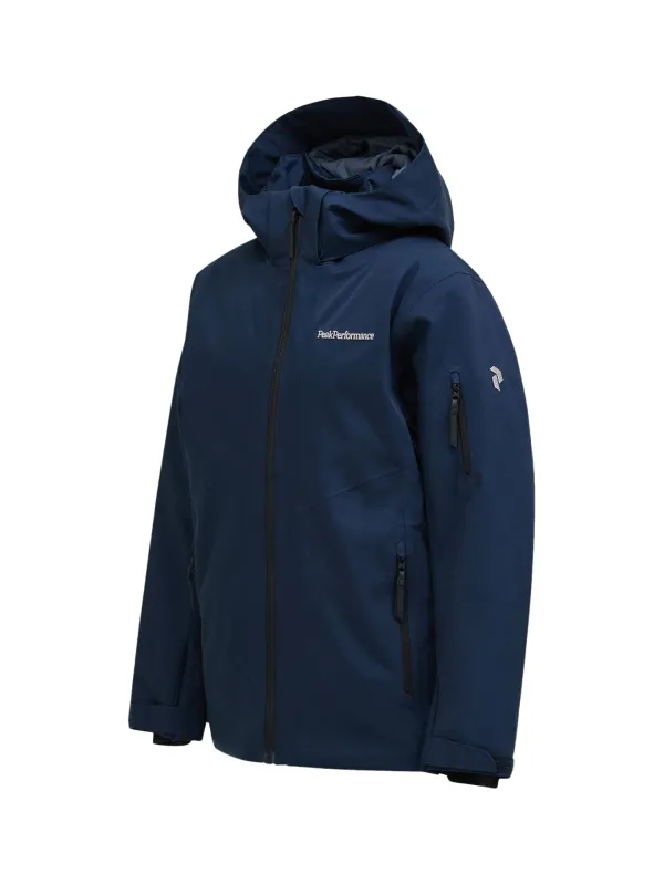 Kurtka narciarska dziecięca Peak Performance Maroon HIPE® 2L Insulated Shell blue shadow