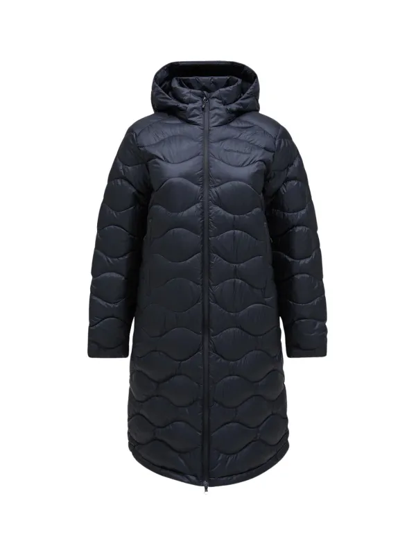 Płaszcz puchowy damski Peak Performance Helium Down black