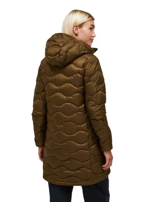 Parka damska Peak Performance Helium Down meadow moss