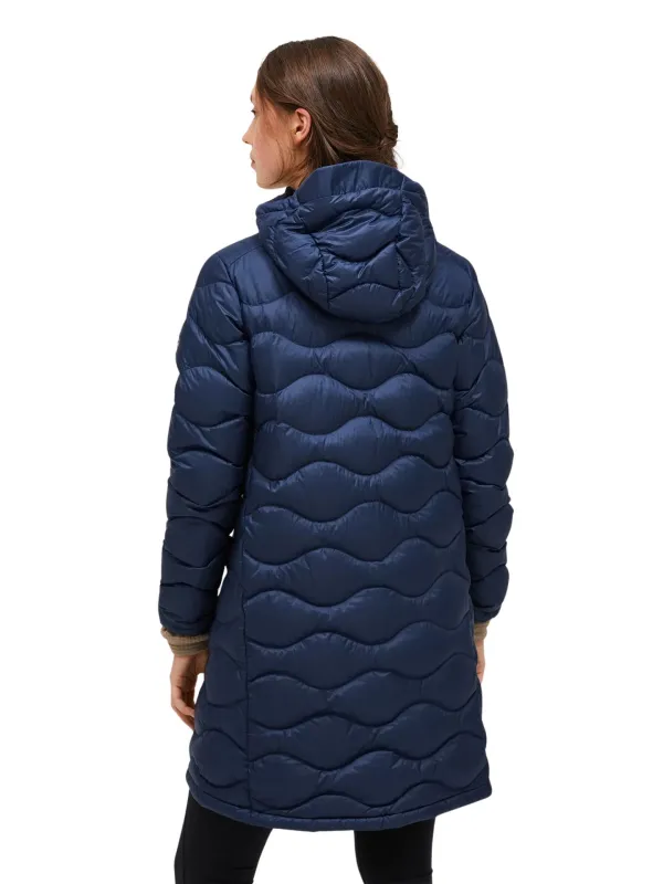 Parka damska Peak Performance Helium Down blue shadow