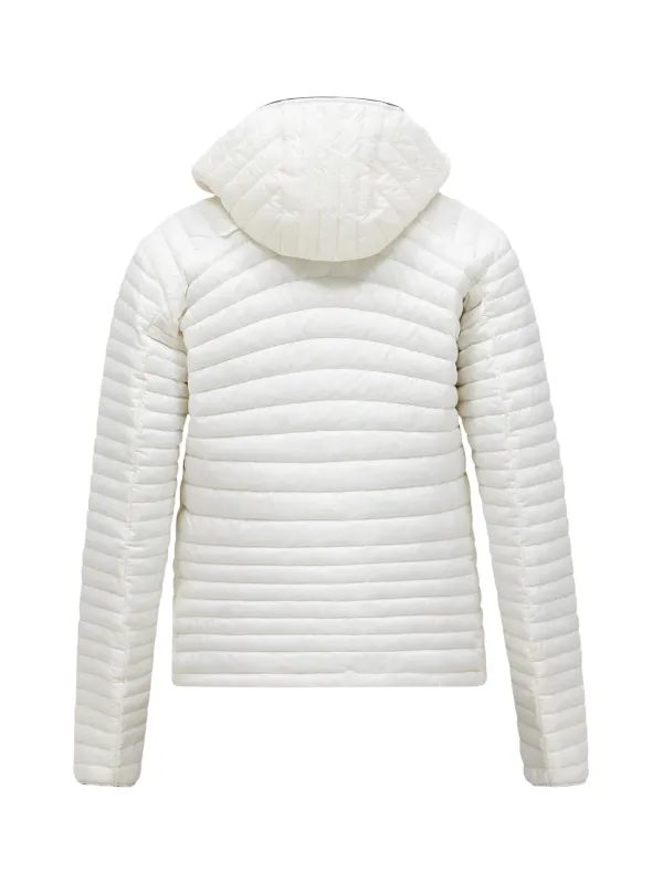 Kurtka puchowa damska Peak Performance Monolight Insulated Hood offwhite