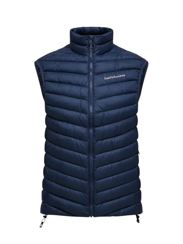 Kamizelka puchowa męska Peak Performance Frost Down blue shadow