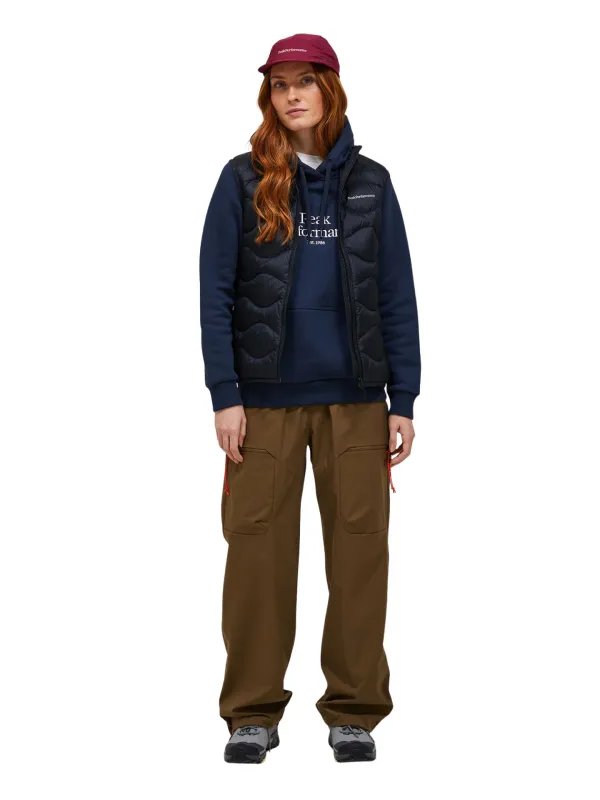 Kamizelka puchowa damska Peak Performance Helium Down black