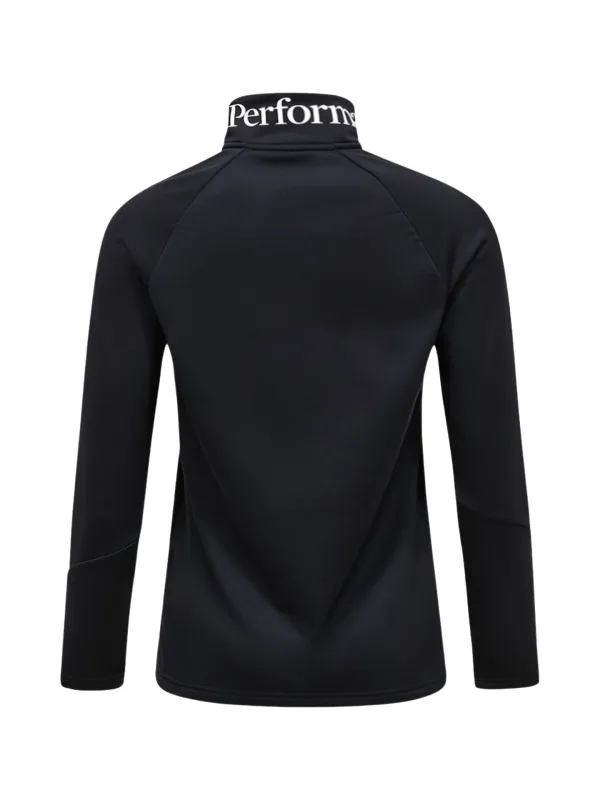 Bluza damska Peak Performance Rider Essentials Midlayer Zip black