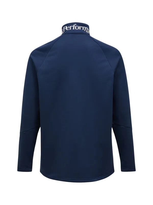 Bluza męska Peak Performance Rider Essentials Midlayer Zip blue shadow