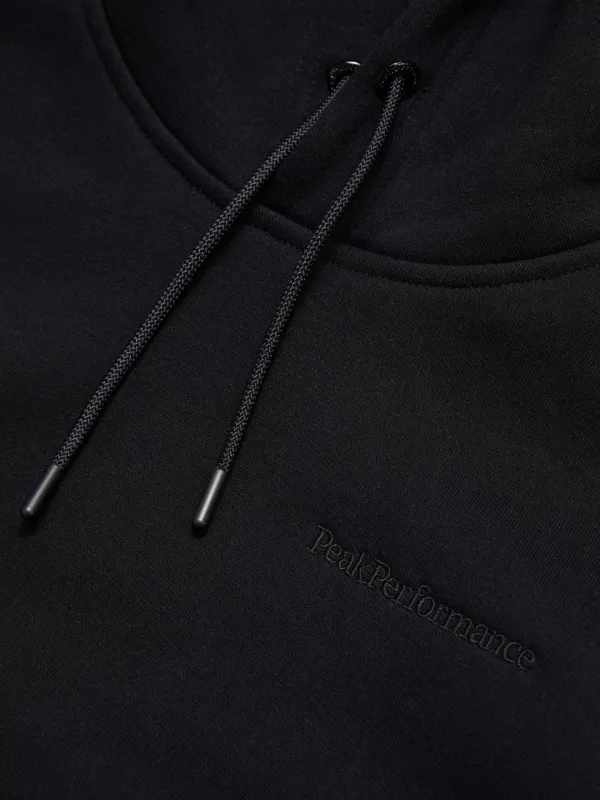 Bluza męska Peak Performance Original Small Logo Hood black