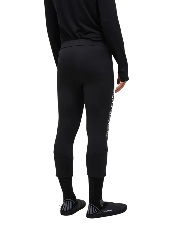 Spodnie męskie Peak Performance Rider Essentials 3/4 Midlayer black