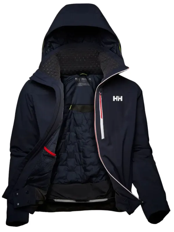 Kurtka narciarska męska Helly Hansen Alpha Lifaloft Navy Red