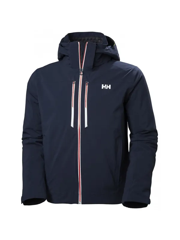 Kurtka narciarska męska Helly Hansen Alpha Lifaloft Navy Red