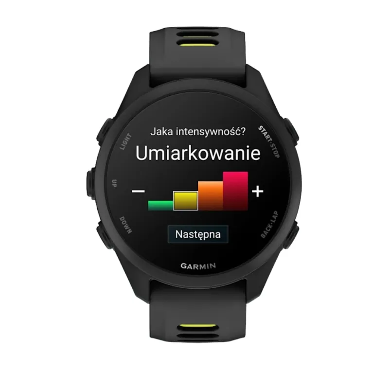 Zegarek Garmin Forerunner® 170 Music black/yellow