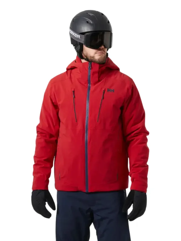 Kurtka narciarska męska Helly Hansen Alpha 4.0 red