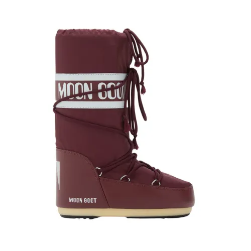 Buty damskie Moon Boot Icon Nylon burgundy
