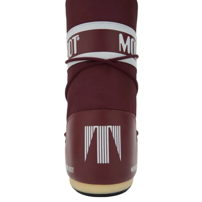 Buty Moon Boot Icon Nylon burgundy