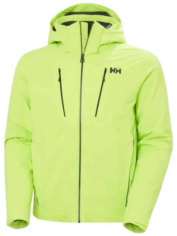 Kurtka narciarska męska Helly Hansen Alpha 4.0 luminous green