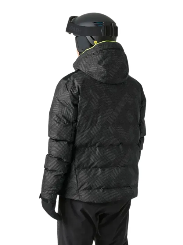 Kurtka narciarska męska Helly Hansen Kvitfjell Race Puffy Black Grey